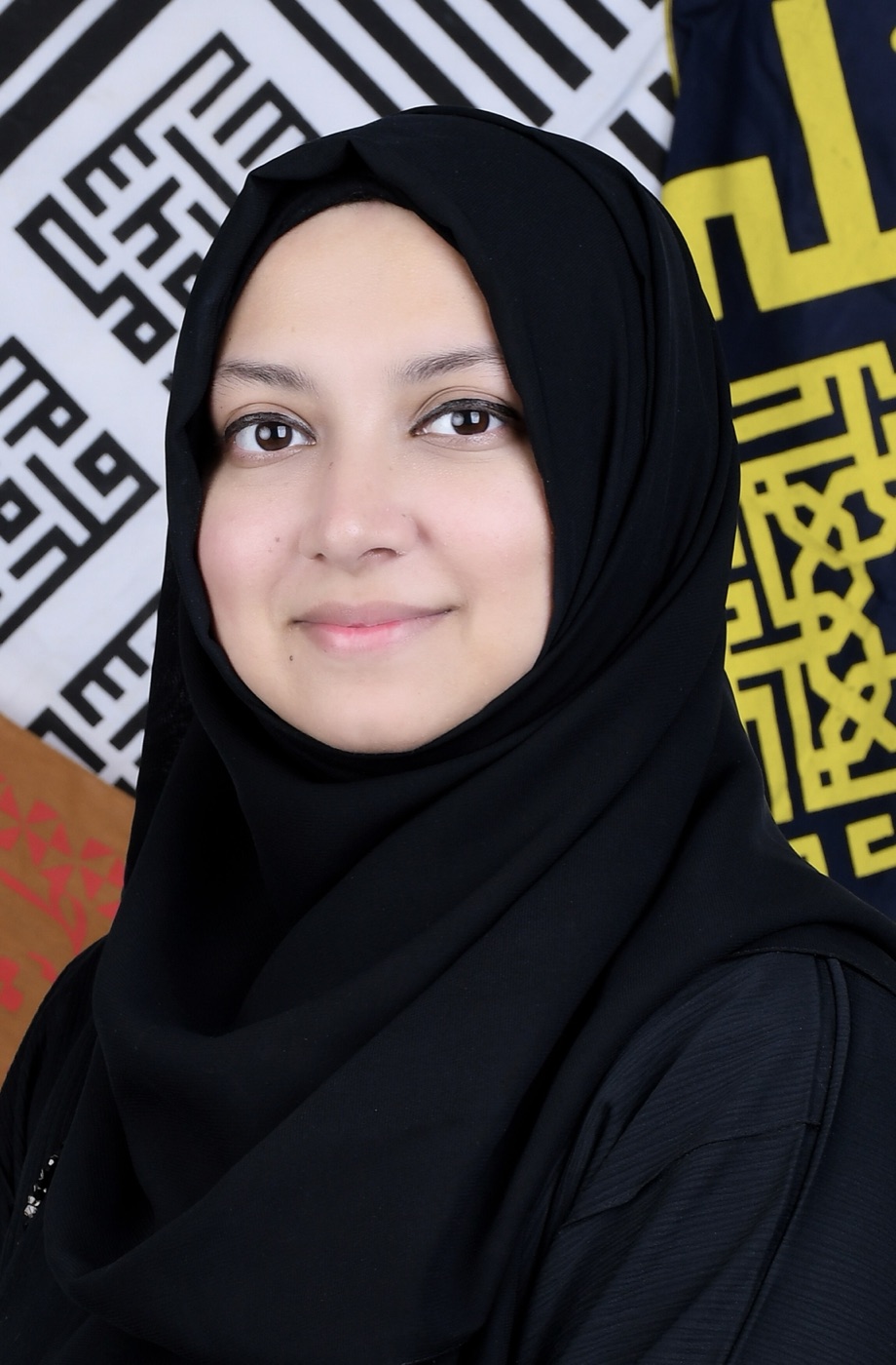 Portrait of the artist Maham Zehra